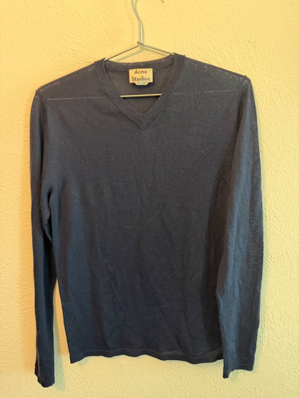 Acne Studios Sheer V-neck Sweater